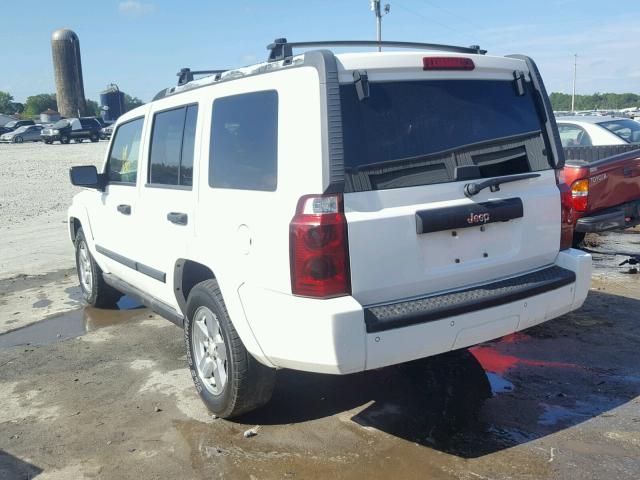 1J8HH48N36C340696 - 2006 JEEP COMMANDER 白色 照片 3
