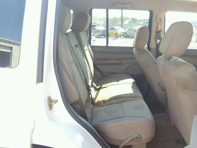 1J8HH48N36C340696 - 2006 JEEP COMMANDER 白色 照片 6