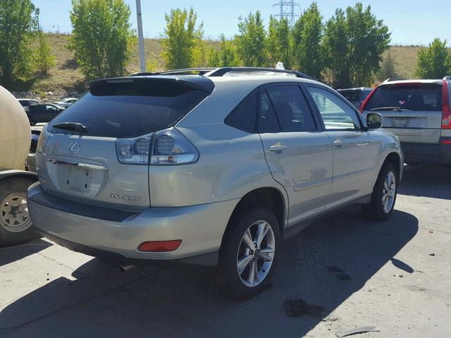 JTJHW31UX60041746 - 2006 LEXUS RX 400 BEIGE photo 4