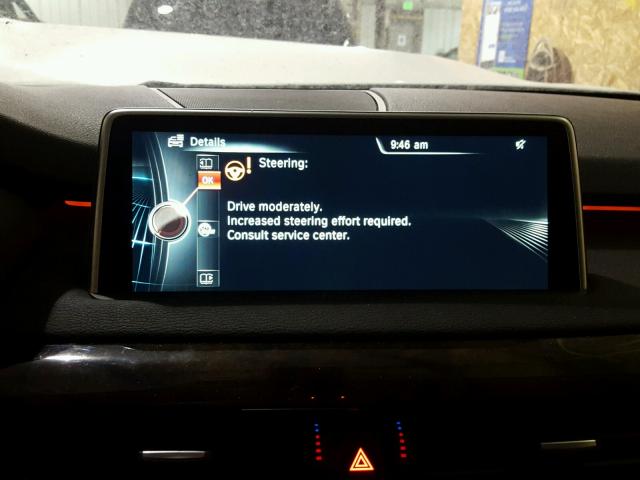 5UXKR0C58F0K63379 - 2015 BMW X5 XDRIVE3 WHITE photo 9