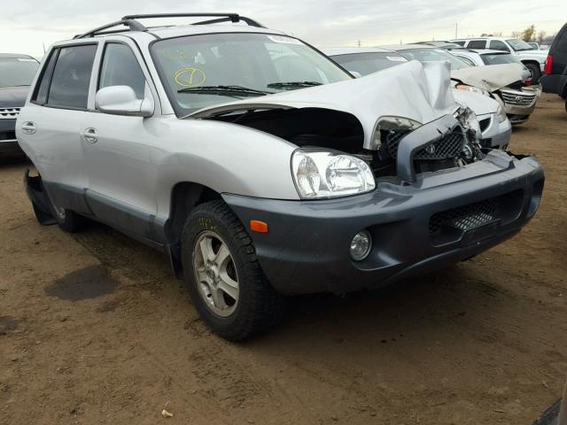 KM8SC73D23U439524 - 2003 HYUNDAI SANTA FE G SILVER photo 1