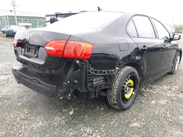 3VW2K7AJ3EM317985 - 2014 VOLKSWAGEN JETTA BASE BLACK photo 9