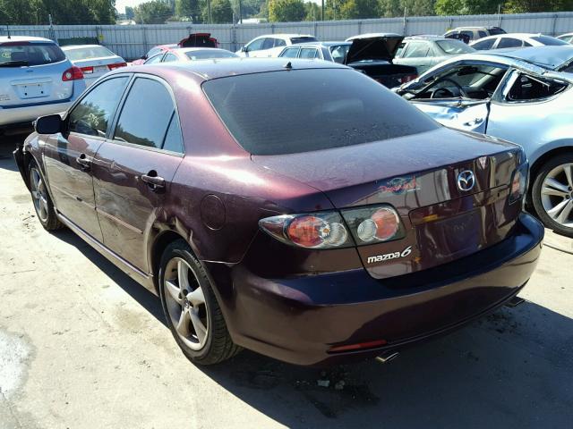 1YVHP80C585M10938 - 2008 MAZDA 6 I PURPLE photo 3