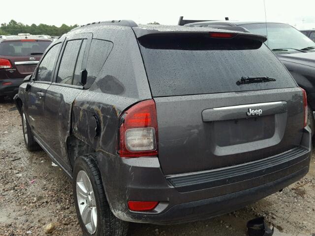 1C4NJCBB5GD506378 - 2016 JEEP COMPASS SP 石墨色 照片 3