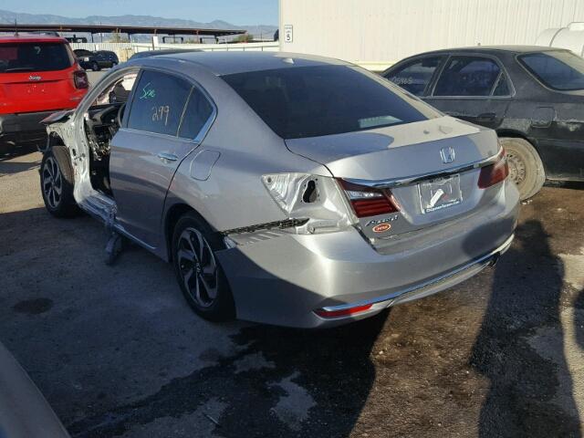 1HGCR2F06HA236987 - 2017 HONDA ACCORD EX SILVER photo 3