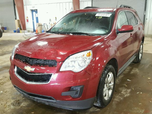 2GNFLEEK9C6235105 - 2012 CHEVROLET EQUINOX MAROON photo 2