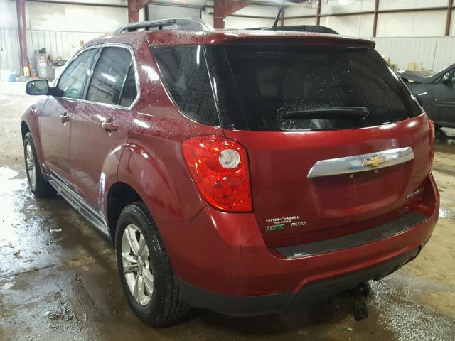 2GNFLEEK9C6235105 - 2012 CHEVROLET EQUINOX MAROON photo 3