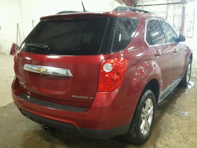 2GNFLEEK9C6235105 - 2012 CHEVROLET EQUINOX MAROON photo 4