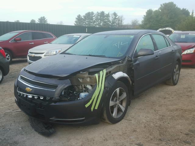 1G1ZC5EU1BF324591 - 2011 CHEVROLET MALIBU 1LT CHARCOAL photo 2