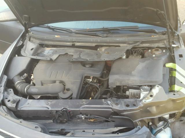 1G1ZC5EU1BF324591 - 2011 CHEVROLET MALIBU 1LT CHARCOAL photo 7