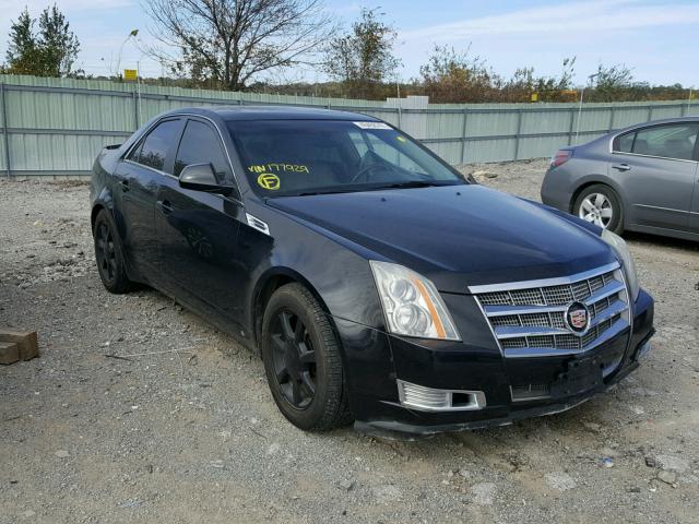 1G6DT57V280177929 - 2008 CADILLAC CTS BLACK photo 1