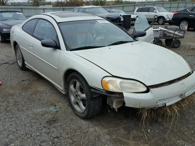 4B3AG52H81E021683 - 2001 DODGE STRATUS R/ WHITE photo 1