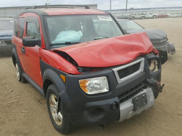 5J6YH28605L004629 - 2005 HONDA ELEMENT EX RED photo 1