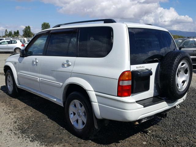 JS3TX92VX34109537 - 2003 SUZUKI XL7 PLUS WHITE photo 3