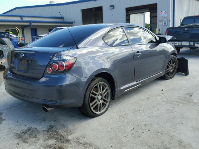JTKDE167380273290 - 2008 TOYOTA SCION TC GRAY photo 4