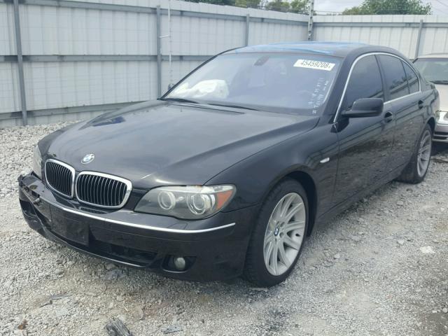 WBAHL83536DT01148 - 2006 BMW 750 I BLACK photo 2