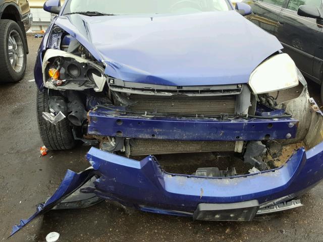 1G1ZT53836F178769 - 2006 CHEVROLET MALIBU BLUE photo 9