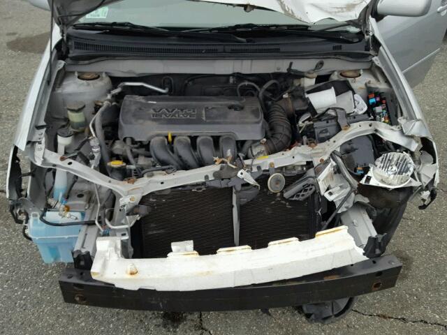 1NXBR32E86Z714285 - 2006 TOYOTA COROLLA CE SILVER photo 7