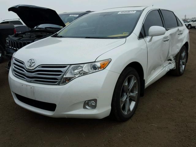 4T3BK3BB6BU063671 - 2011 TOYOTA VENZA WHITE photo 2