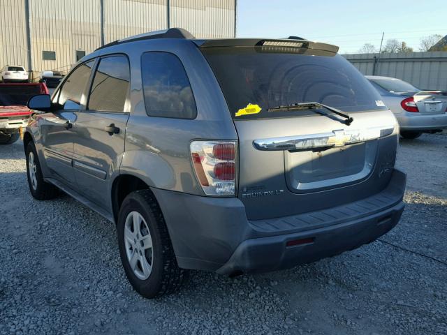 2CNDL23FX56196477 - 2005 CHEVROLET EQUINOX LS GRAY photo 3