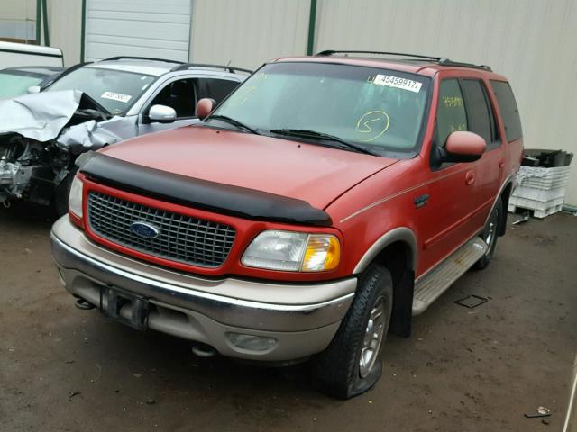 1FMPU18L1YLB68176 - 2000 FORD EXPEDITION BURGUNDY photo 2