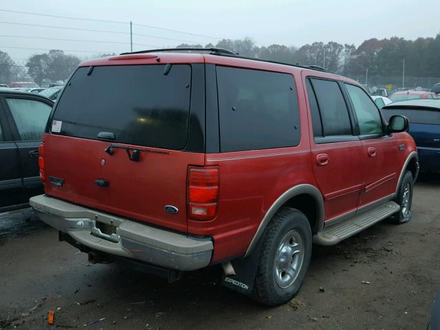 1FMPU18L1YLB68176 - 2000 FORD EXPEDITION BURGUNDY photo 4