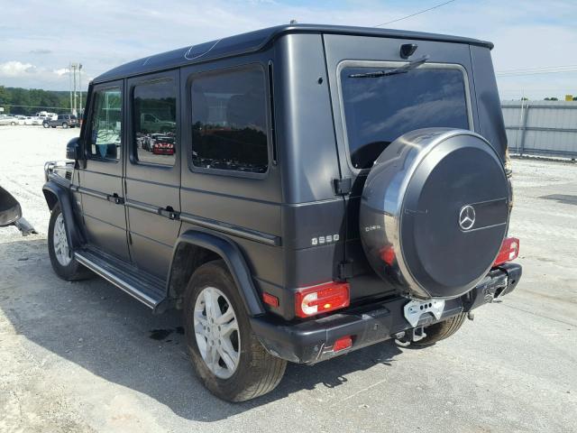 WDCYC3HF1FX237837 - 2015 MERCEDES-BENZ G 550 BLACK photo 3