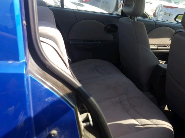 1G8AJ52F34Z134822 - 2004 SATURN ION LEVEL BLUE photo 6