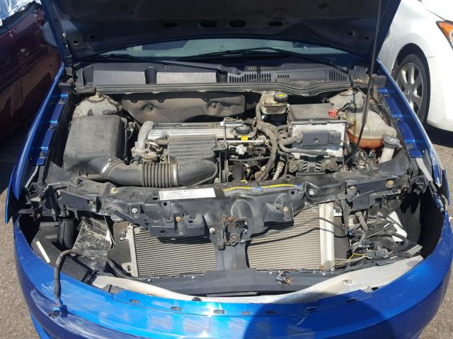 1G8AJ52F34Z134822 - 2004 SATURN ION LEVEL BLUE photo 7