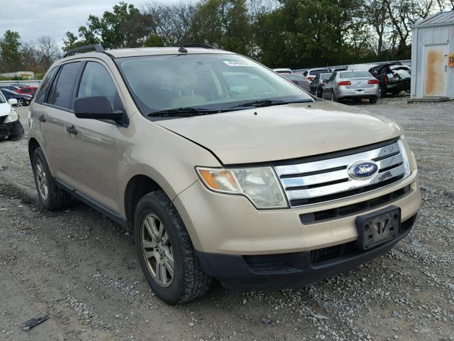 2FMDK36C27BB35967 - 2007 FORD EDGE GOLD photo 1