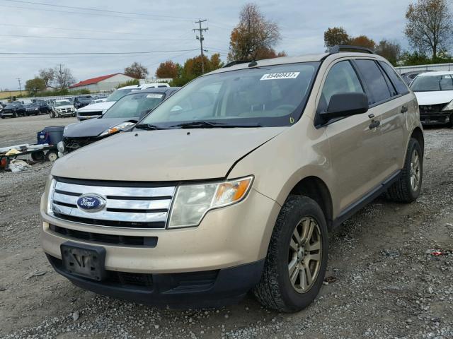 2FMDK36C27BB35967 - 2007 FORD EDGE GOLD photo 2