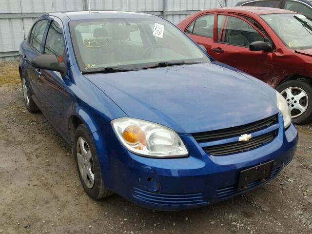 1G1AJ52F957510581 - 2005 CHEVROLET COBALT BLUE photo 1