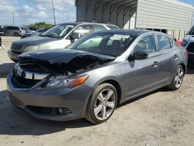 19VDE1F72EE004975 - 2014 ACURA ILX GRAY photo 2