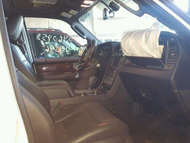 5LMJJ3J57EEL07455 - 2014 LINCOLN NAVIGATOR 白色 照片 5