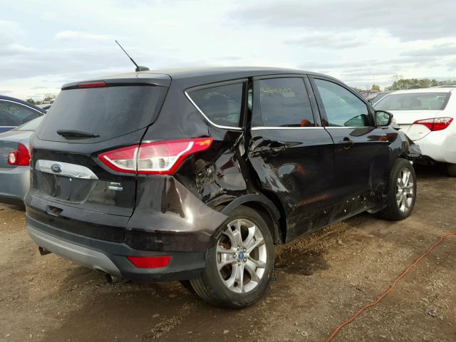 1FMCU9HX9DUB52103 - 2013 FORD ESCAPE SEL BLACK photo 4