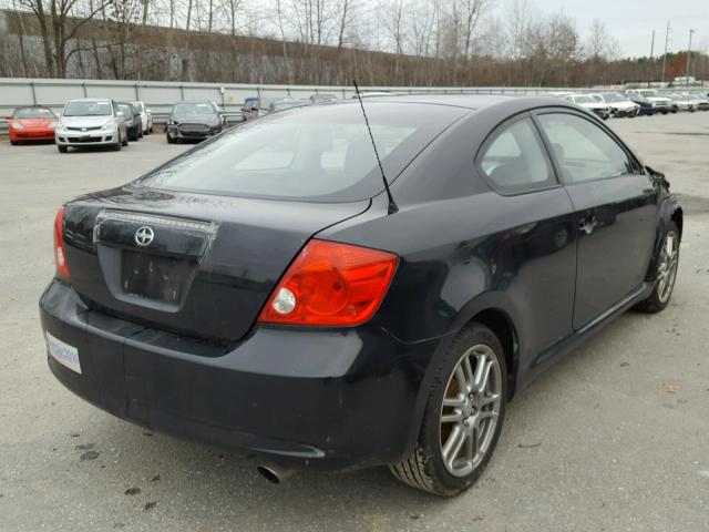 JTKDE177170179860 - 2007 TOYOTA SCION TC BLACK photo 4