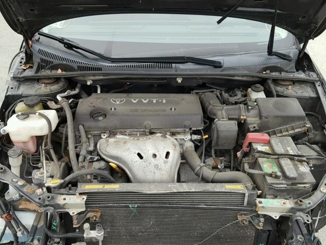 JTKDE177170179860 - 2007 TOYOTA SCION TC შავი ფოტო 7