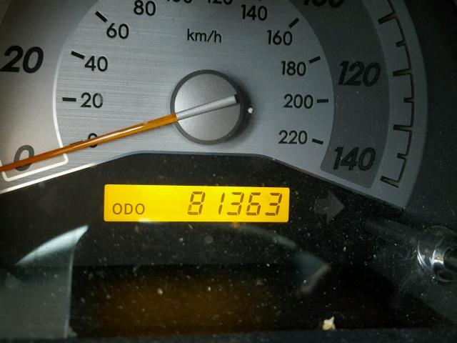 JTKDE177170179860 - 2007 TOYOTA SCION TC შავი ფოტო 8