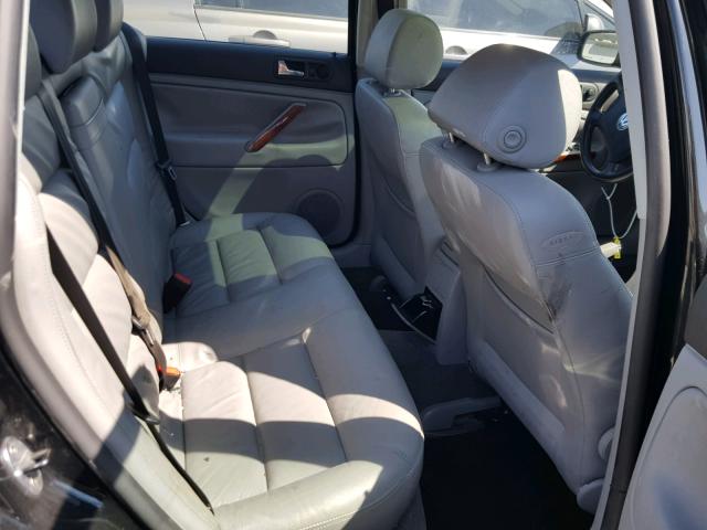 WVWTH63B64P009790 - 2004 VOLKSWAGEN PASSAT GLX BLACK photo 6