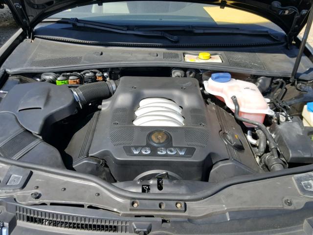 WVWTH63B64P009790 - 2004 VOLKSWAGEN PASSAT GLX BLACK photo 7