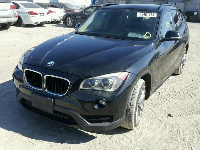 WBAVM5C50DVV89832 - 2013 BMW X1 XDRIVE3 BLACK photo 2