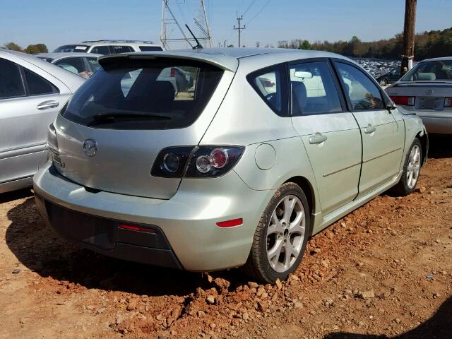 JM1BK343X91246960 - 2009 MAZDA 3 S GREEN photo 4