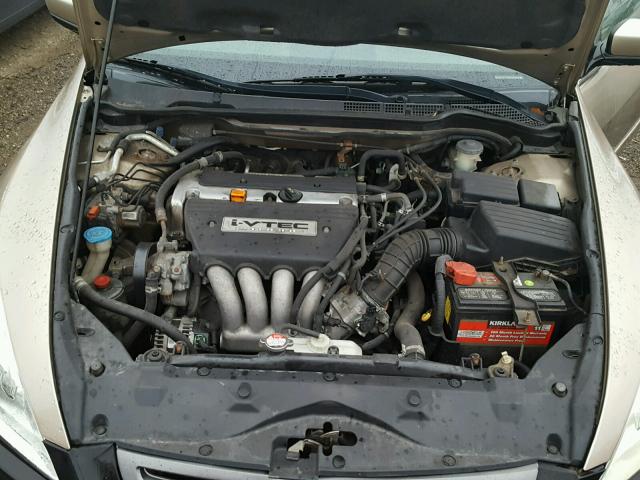 1HGCM56373A142376 - 2003 HONDA ACCORD TAN photo 7