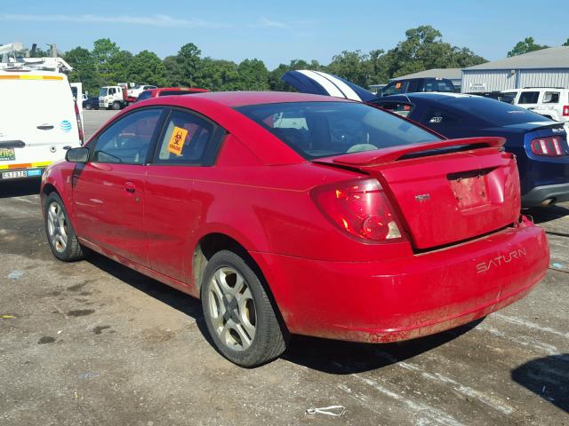 1G8AW12F83Z205375 - 2003 SATURN ION LEVEL Qırmızı foto 3