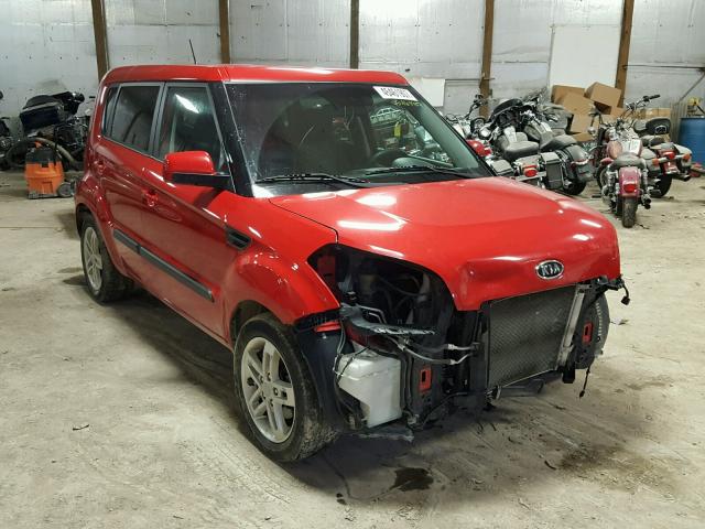 KNDJT2A28B7238213 - 2011 KIA SOUL RED photo 1