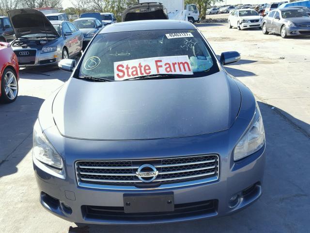 1N4AA5AP5AC868298 - 2010 NISSAN MAXIMA SILVER photo 9