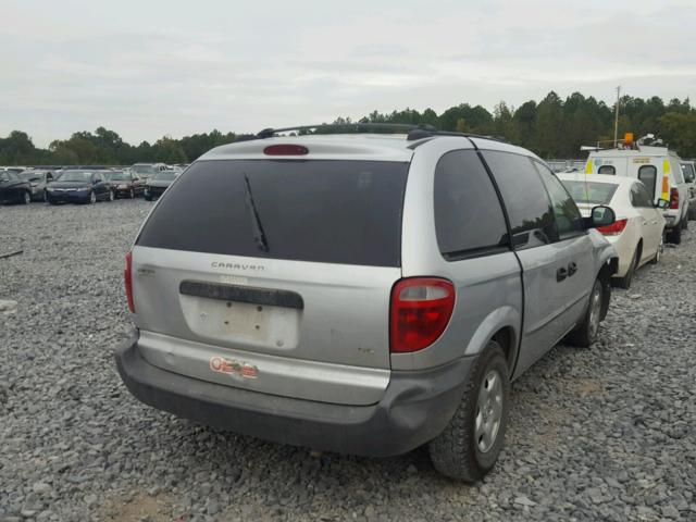 1B4GP25B51B116927 - 2001 DODGE CARAVAN SE SILVER photo 4