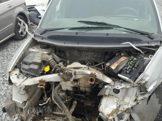 1B4GP25B51B116927 - 2001 DODGE CARAVAN SE SILVER photo 7