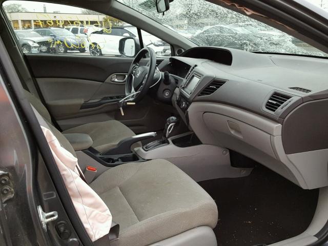2HGFB2F88CH520767 - 2012 HONDA CIVIC EX 灰色 照片 5