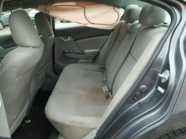 2HGFB2F88CH520767 - 2012 HONDA CIVIC EX 灰色 照片 6